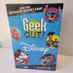 Brand New Geek Out! Disney Trivia Party Game 2019 COMPLETE Sealed Box